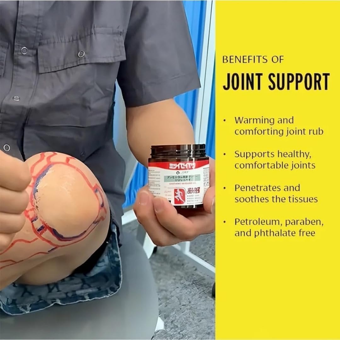 Japanese Instant Pain Relief✨ Soothing Massage Gel for Neck, Shoulder, Back & Joints