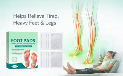 Deep Cleansing Herbal Foot Pads for Full body Detox & Natural Weight Management