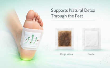 Deep Cleansing Herbal Foot Pads for Full body Detox & Natural Weight Management
