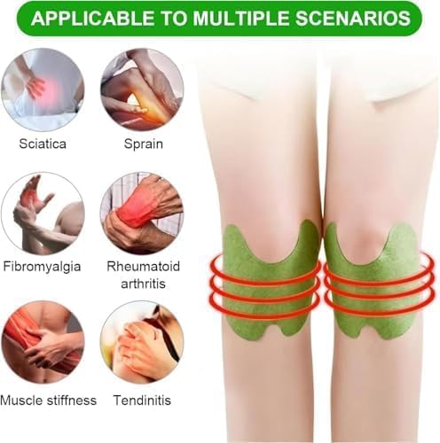 Herbal Knee Pain Relief Patches Arthritis Inflammation Patch Sticker | Instant Relief from Pain
